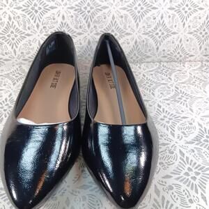 Lower East Side Ballet Flats Women's Size 9 Black Patent Leather Brand New